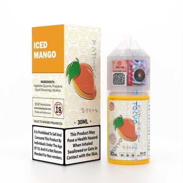 Tokyo Premium E- Liquid Pod/vape Flavour (30 Mg/ 50 Mg) 30 Ml